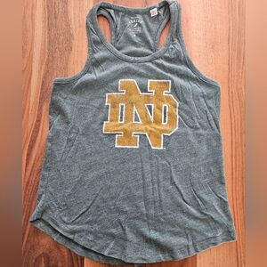 Notre Dame Fighting Irish Tank Top Womens Small